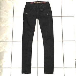 Rock Revival Suze Womans Black Skinny Jeans
